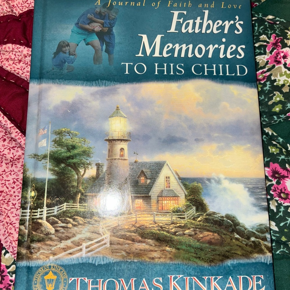 Thomas Kinkade Father's Memories Journal